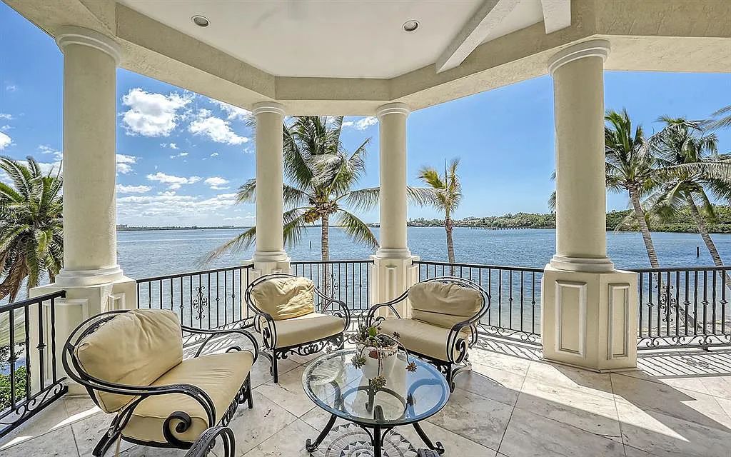 Welcome to a stunning Siesta Key coastal home 1414 Point Crisp Road, Sarasota, Florida with 360-degree bay views and 546 feet of waterfront on Little Sarasota Bay. This 6-bed, 9-bath home boasts 7,162 sqft of living space on 1.22 acres of land.
