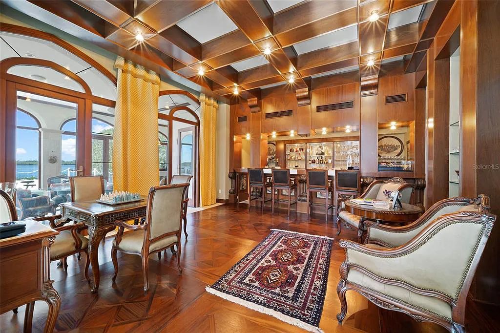 Discover the ultimate in luxury living at 4852 S Peninsula Drive in Ponce Inlet, Florida. This privately gated 3-acre waterfront estate boasts 6 bedrooms, 9 bathrooms, 12,126 sq ft of living space, and a 2.80-acre lot size built in 2004.