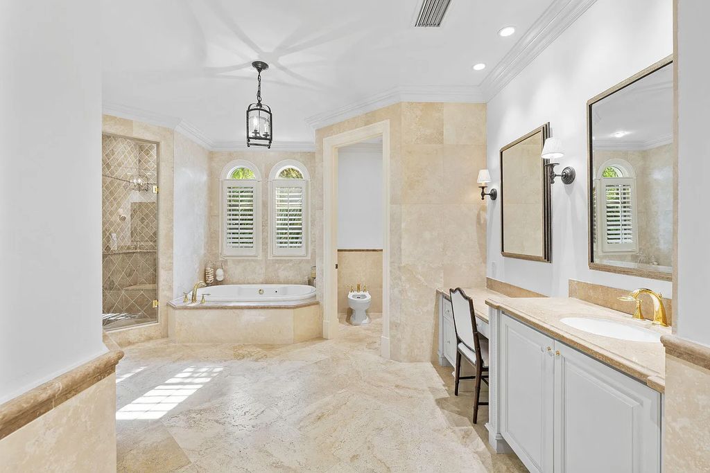 Experience luxury living at its finest in Palm Beach, Florida with this stunning Mediterranean estate on 224 Barton Avenue. The fully furnished home features 4 bedrooms, 5 bathrooms, and over 6,387 sqft of living space, complete with a custom gourmet kitchen and butler's pantry.