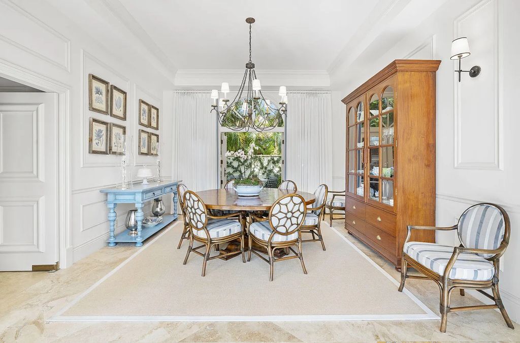 Experience luxury living at its finest in Palm Beach, Florida with this stunning Mediterranean estate on 224 Barton Avenue. The fully furnished home features 4 bedrooms, 5 bathrooms, and over 6,387 sqft of living space, complete with a custom gourmet kitchen and butler's pantry.