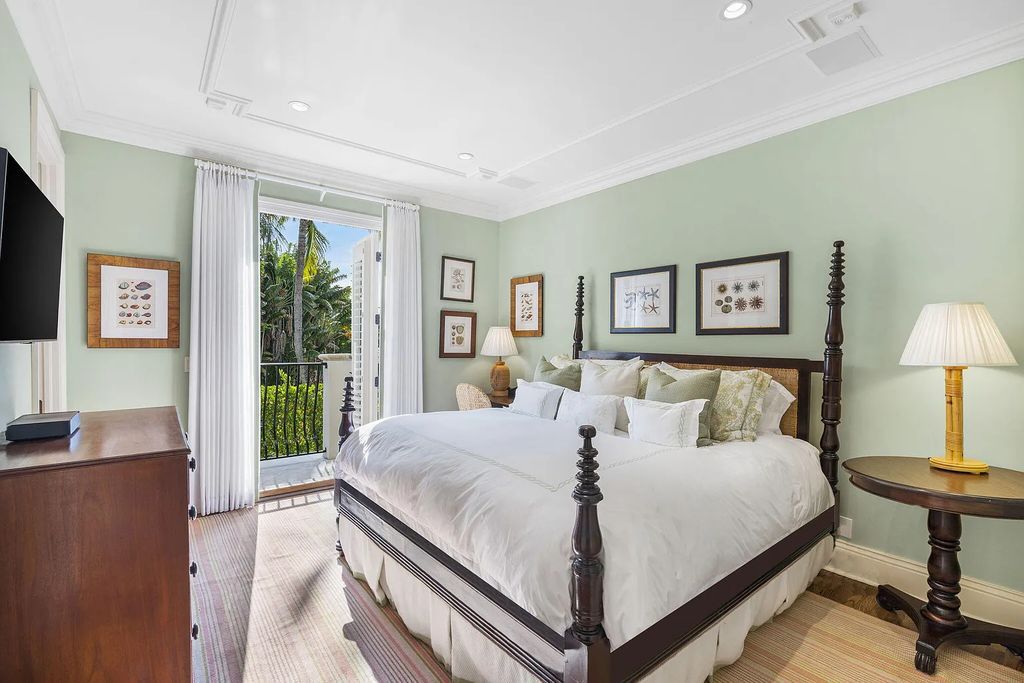 Experience luxury living at its finest in Palm Beach, Florida with this stunning Mediterranean estate on 224 Barton Avenue. The fully furnished home features 4 bedrooms, 5 bathrooms, and over 6,387 sqft of living space, complete with a custom gourmet kitchen and butler's pantry.
