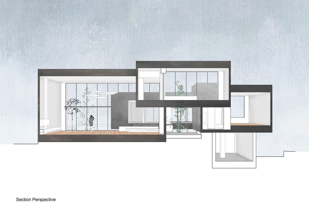 Bagh Shahr Villa, Prominent Home on Slope in Iran by Experience Studio