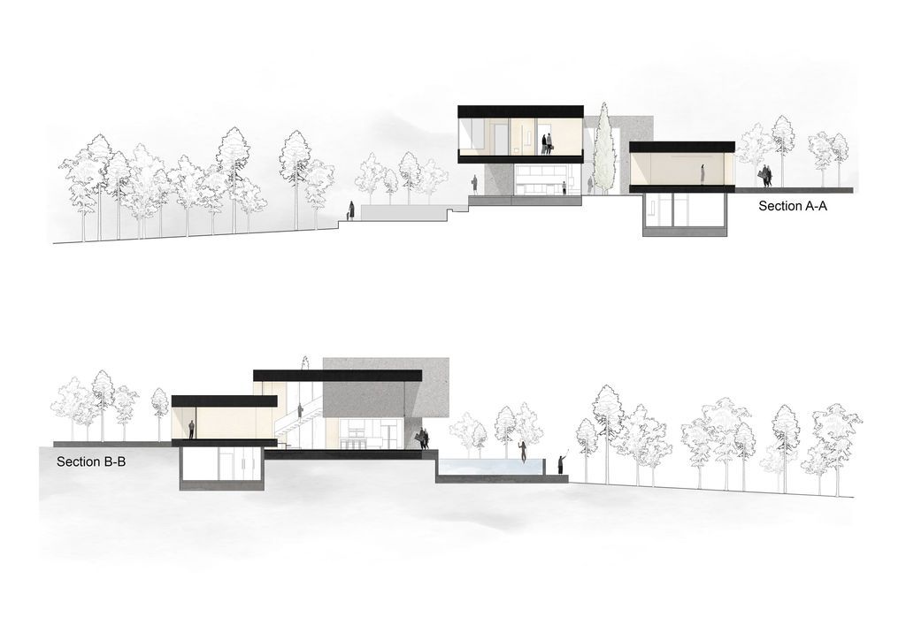 Bagh Shahr Villa, Prominent Home on Slope in Iran by Experience Studio