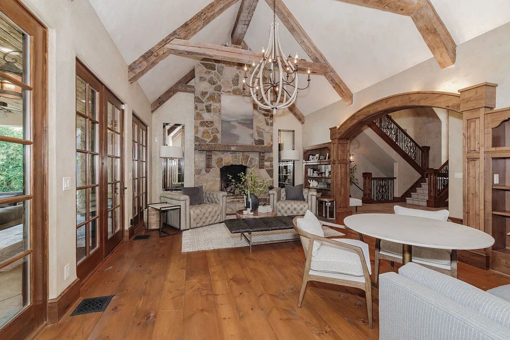 Breathtaking Story Stone Home with Exceptional Landscaping in Bloomington, IL - Priced at $2.249M