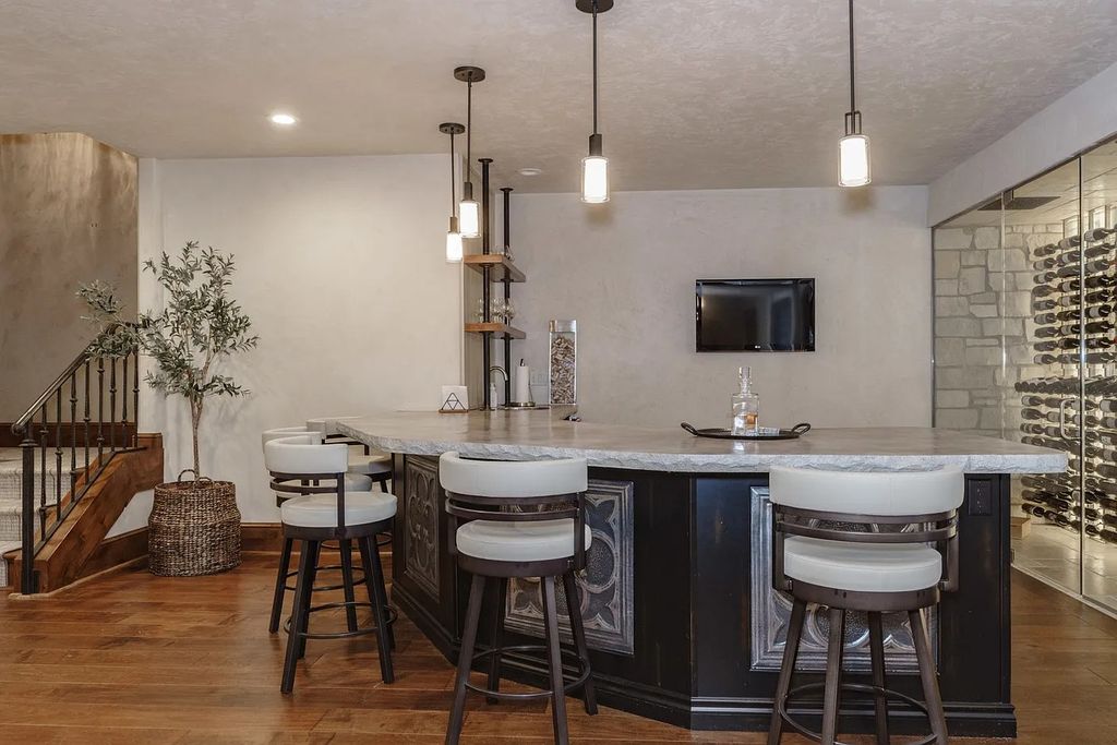 Breathtaking Story Stone Home with Exceptional Landscaping in Bloomington, IL - Priced at $2.249M