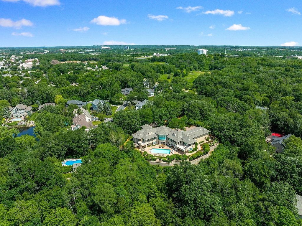 Contemporary Eagan, MN Home with a Perfect Blend of Nature and Luxury -  Featuring Breathtaking Views and High-End Amenities Asking $2.499M