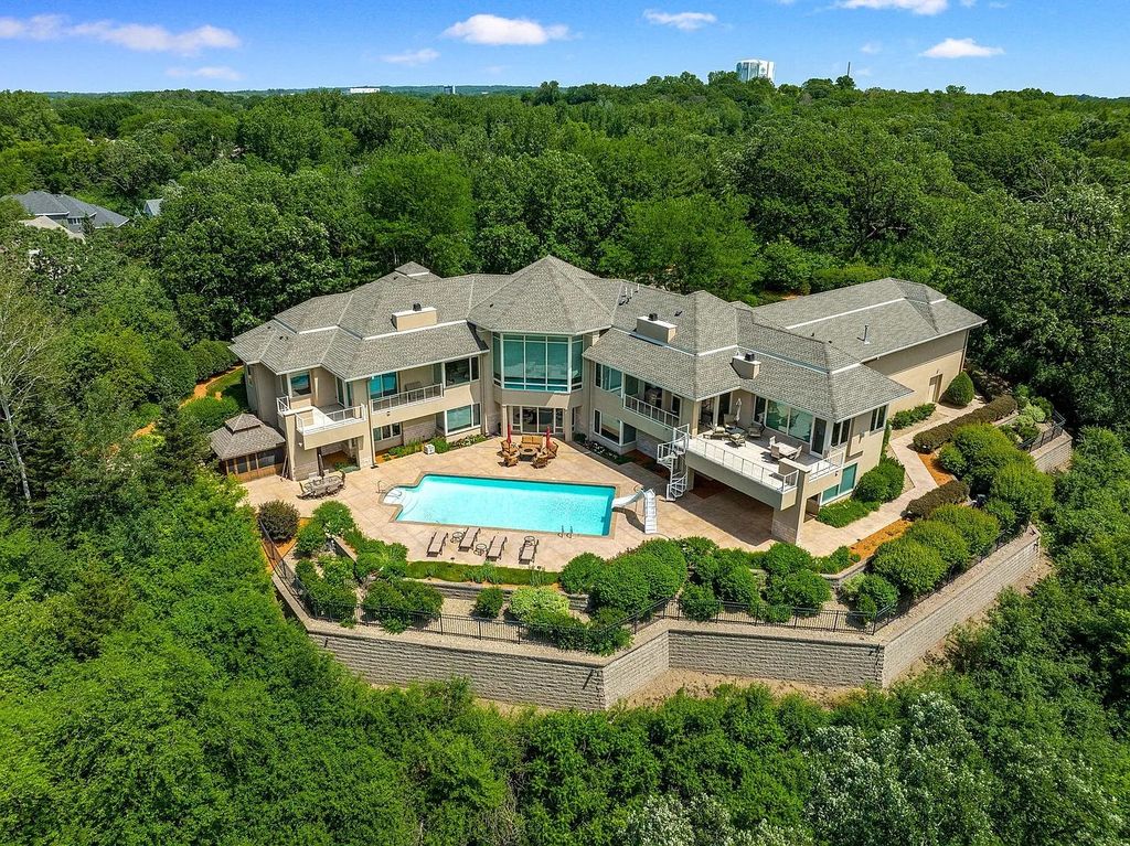 Contemporary Eagan, MN Home with a Perfect Blend of Nature and Luxury -  Featuring Breathtaking Views and High-End Amenities Asking $2.499M
