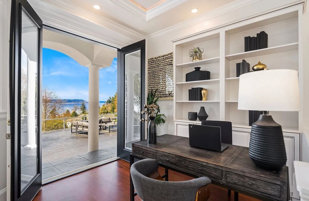 Exceptional Des Moines, WA Residence: A Private Oasis with Stunning Views, Timeless Style, and a Price of $2.995M