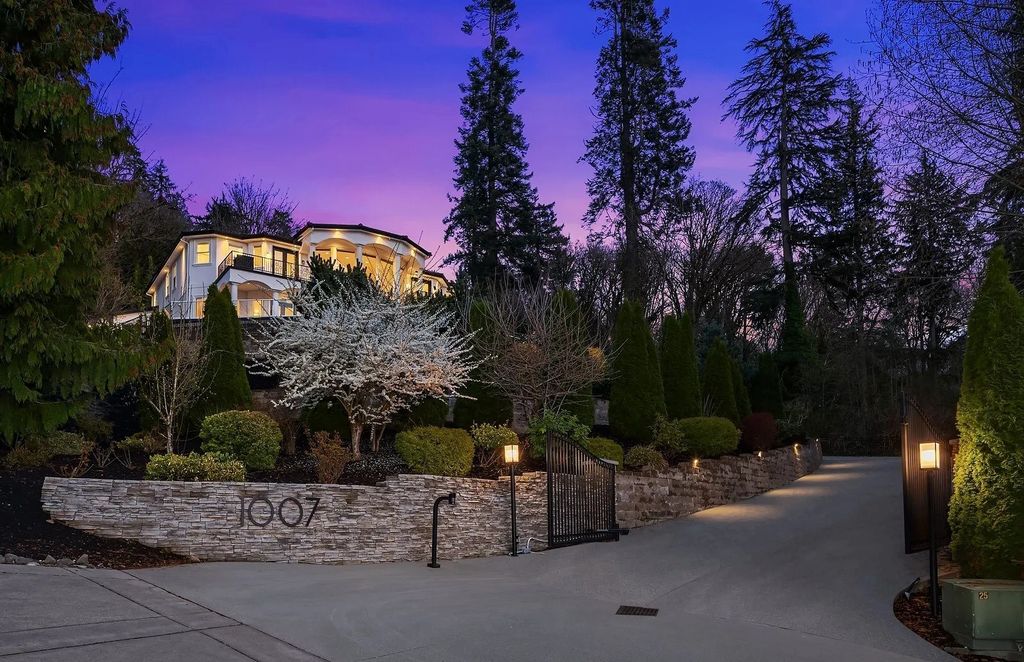 Exceptional Des Moines, WA Residence: A Private Oasis with Stunning Views, Timeless Style, and a Price of $2.995M