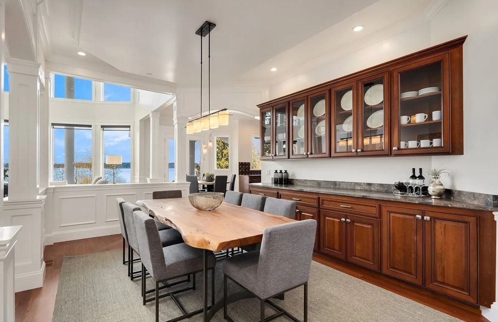 Exceptional Des Moines, WA Residence: A Private Oasis with Stunning Views, Timeless Style, and a Price of $2.995M