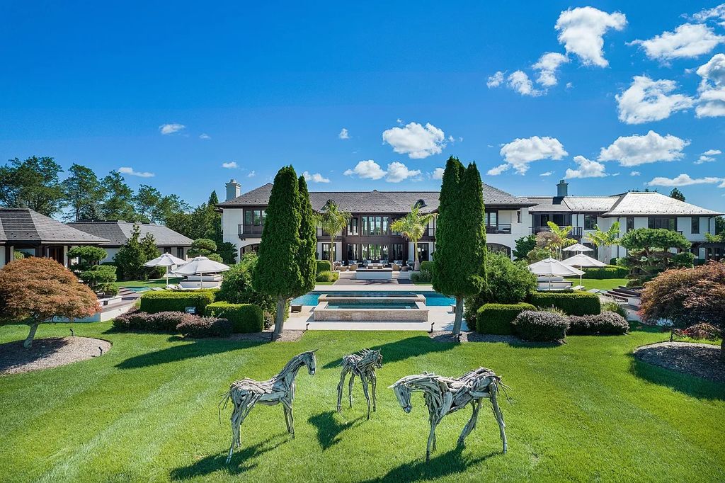Exquisite Resort-like Estate with Unbeatable Bay Views in Water Mill, NY Now Available at $59.5M
