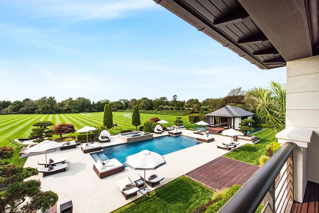 Exquisite Resort-like Estate with Unbeatable Bay Views in Water Mill, NY Now Available at $59.5M
