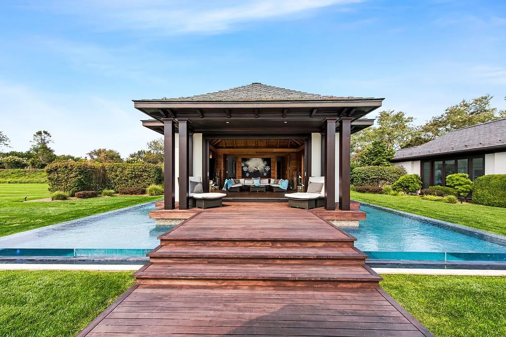 Exquisite Resort-like Estate with Unbeatable Bay Views in Water Mill, NY Now Available at $59.5M