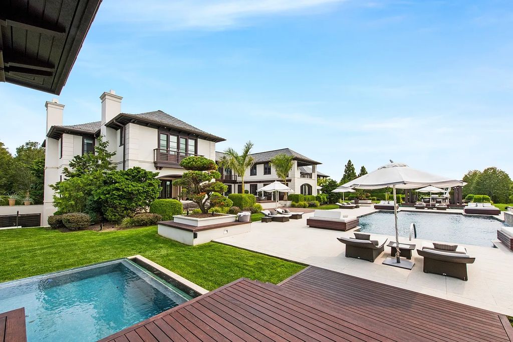 Exquisite Resort-like Estate with Unbeatable Bay Views in Water Mill, NY Now Available at $59.5M