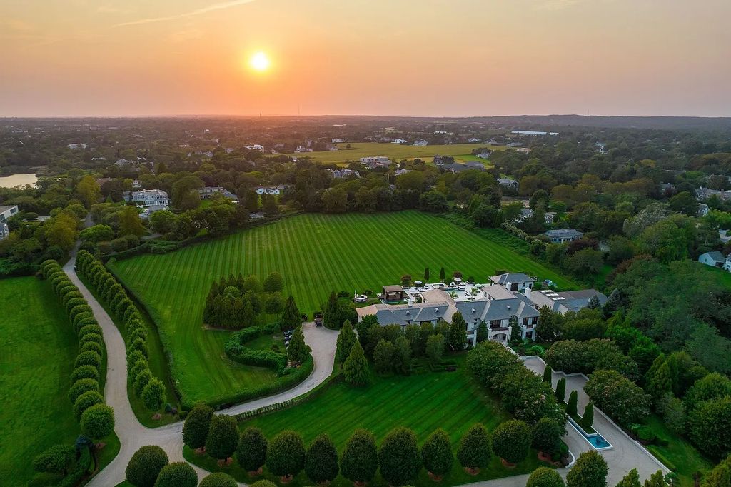 Exquisite Resort-like Estate with Unbeatable Bay Views in Water Mill, NY Now Available at $59.5M