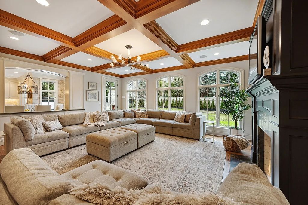 Impeccable Design, Exceptional Attention to Detail: Custom Stone Retreat in Winnetka, IL Lists for $3.95M