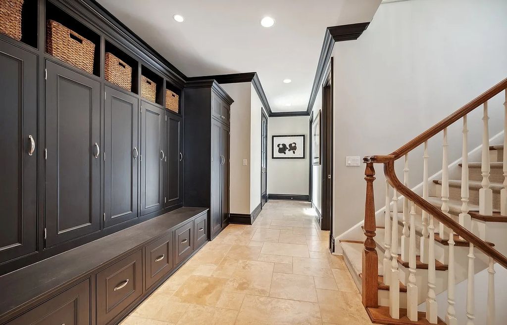 Impeccable Design, Exceptional Attention to Detail: Custom Stone Retreat in Winnetka, IL Lists for $3.95M