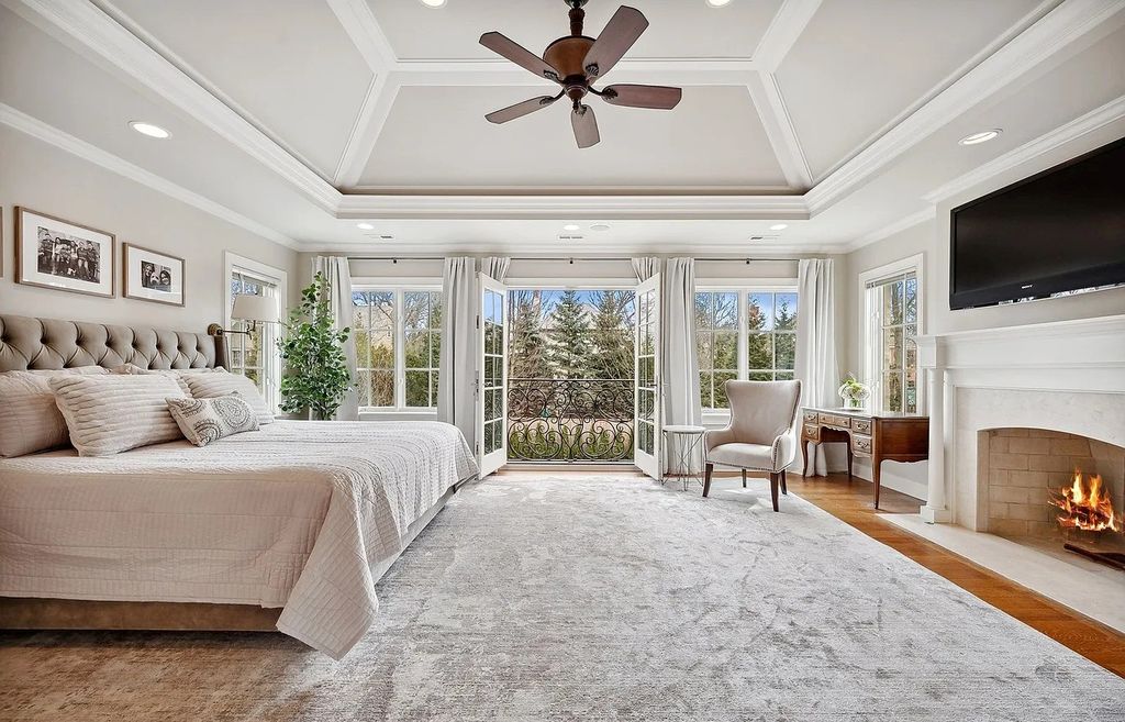 Impeccable Design, Exceptional Attention to Detail: Custom Stone Retreat in Winnetka, IL Lists for $3.95M