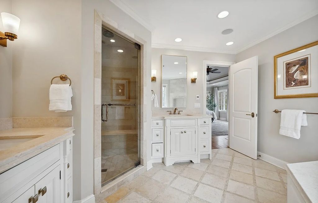 Impeccable Design, Exceptional Attention to Detail: Custom Stone Retreat in Winnetka, IL Lists for $3.95M