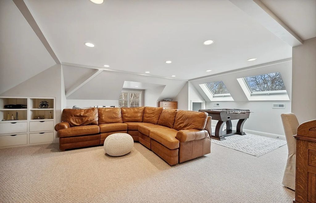 Impeccable Design, Exceptional Attention to Detail: Custom Stone Retreat in Winnetka, IL Lists for $3.95M