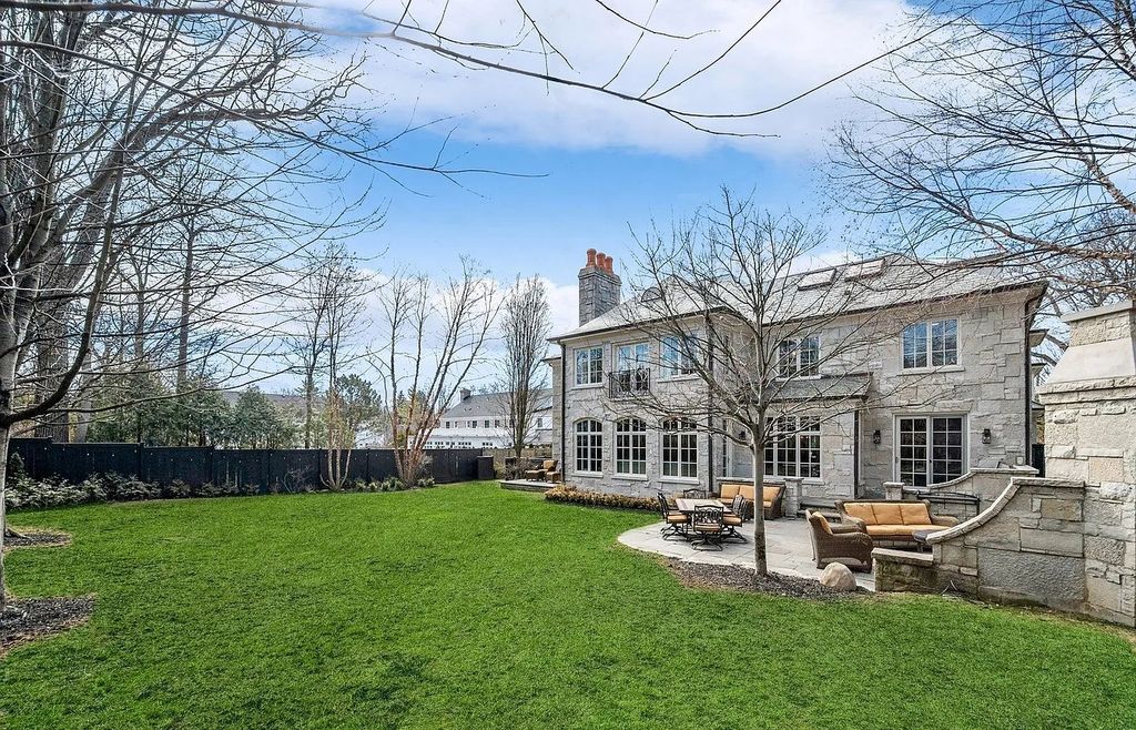 Impeccable Design, Exceptional Attention to Detail: Custom Stone Retreat in Winnetka, IL Lists for $3.95M