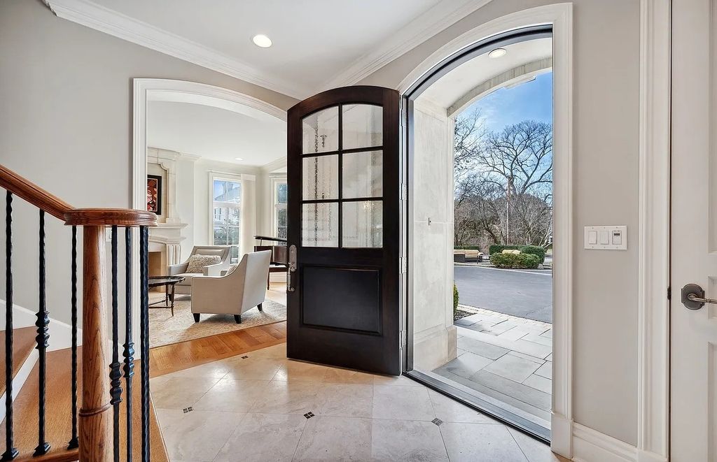Impeccable Design, Exceptional Attention to Detail: Custom Stone Retreat in Winnetka, IL Lists for $3.95M