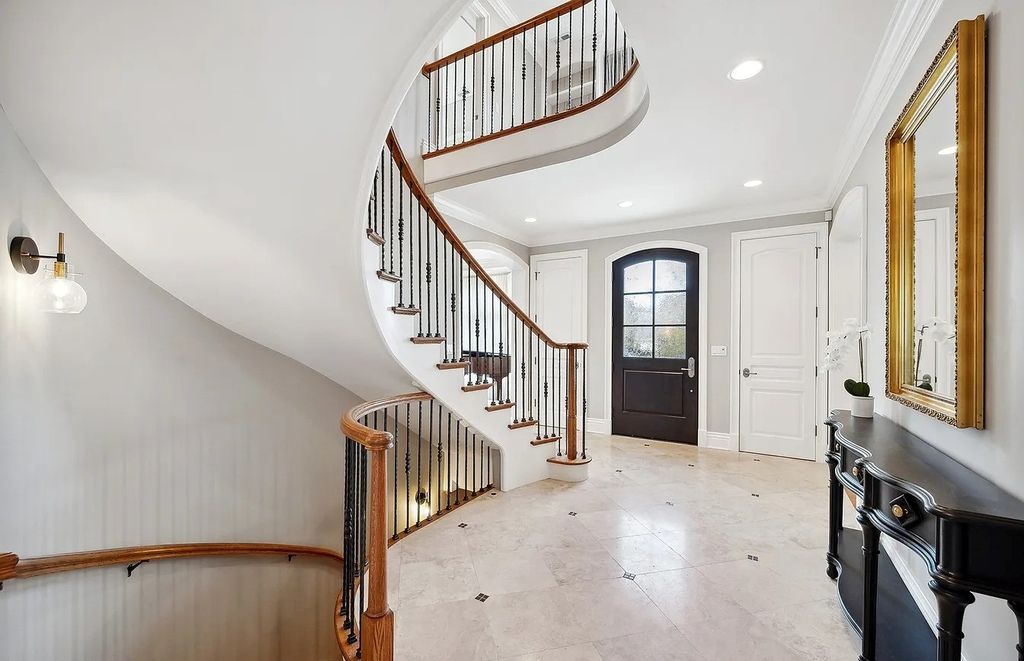 Impeccable Design, Exceptional Attention to Detail: Custom Stone Retreat in Winnetka, IL Lists for $3.95M