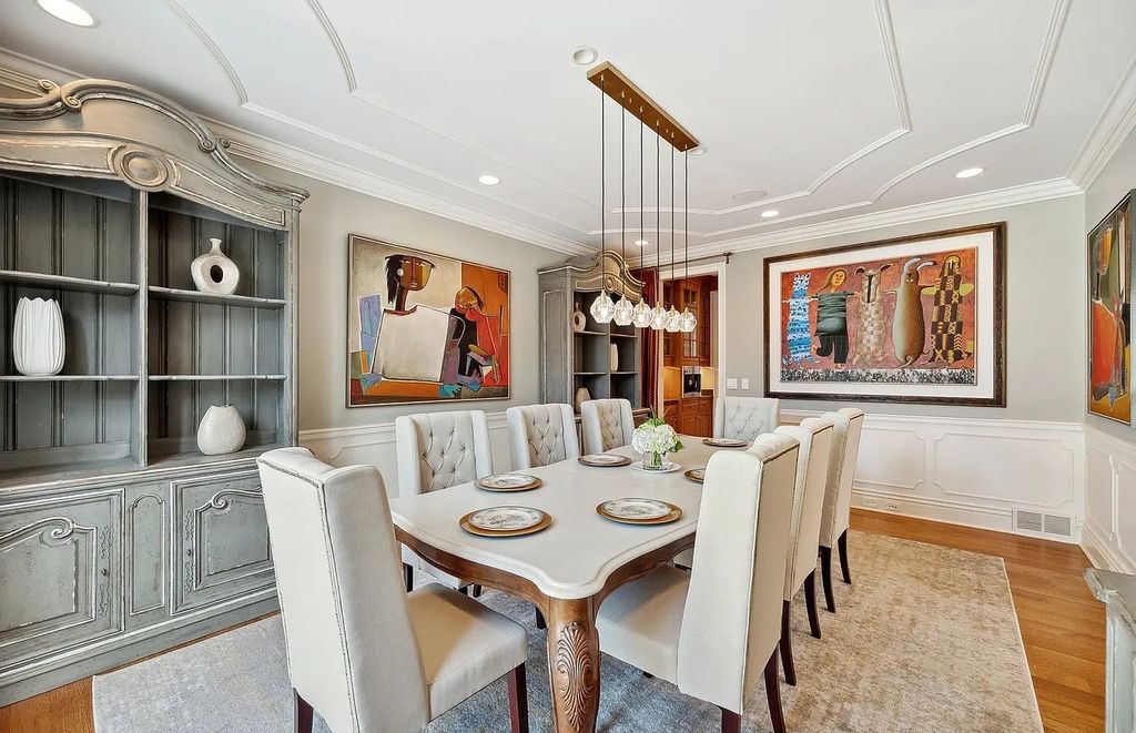 Impeccable Design, Exceptional Attention to Detail: Custom Stone Retreat in Winnetka, IL Lists for $3.95M