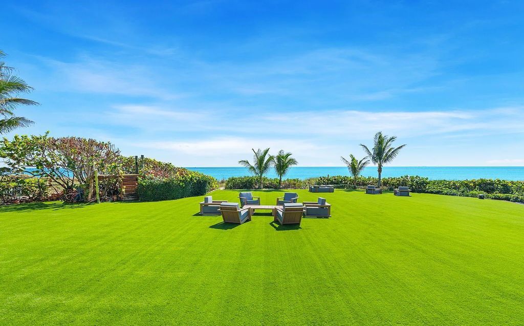 Located at 2325 S Ocean Boulevard in Delray Beach, Florida, this custom-built estate is a one-of-a-kind property. Boasting 9 bedrooms, 13.7 bathrooms, and stunning ocean views, it offers a range of luxurious features, including intricate marblework, artisan millwork, and custom finishes.