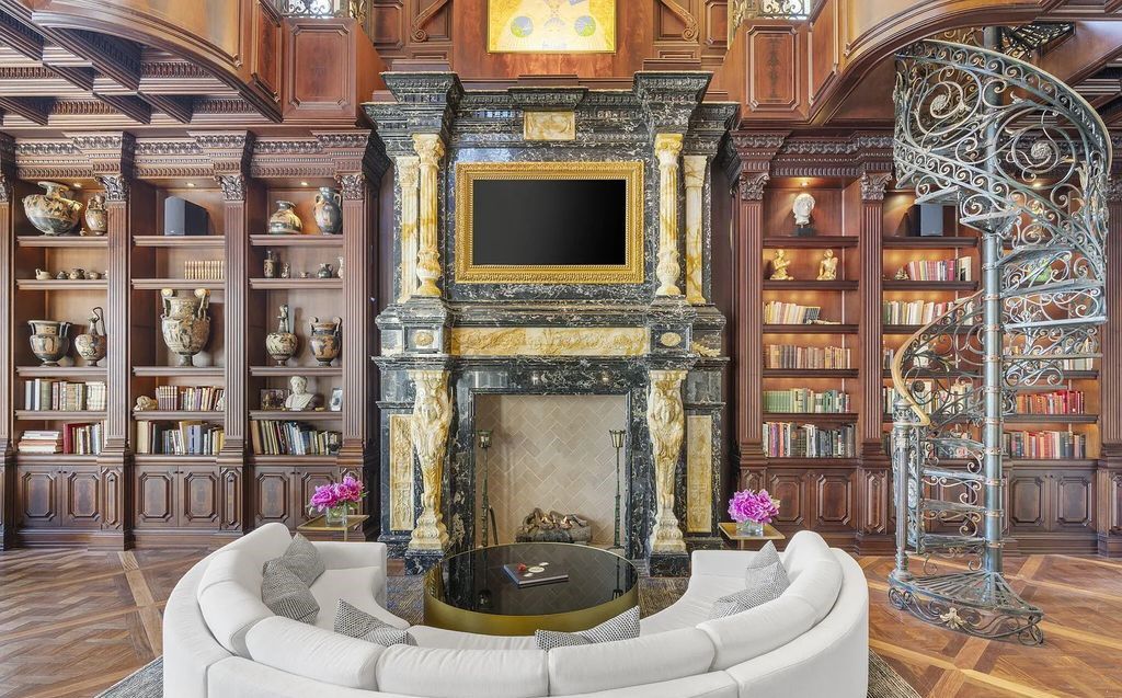 Located at 2325 S Ocean Boulevard in Delray Beach, Florida, this custom-built estate is a one-of-a-kind property. Boasting 9 bedrooms, 13.7 bathrooms, and stunning ocean views, it offers a range of luxurious features, including intricate marblework, artisan millwork, and custom finishes.