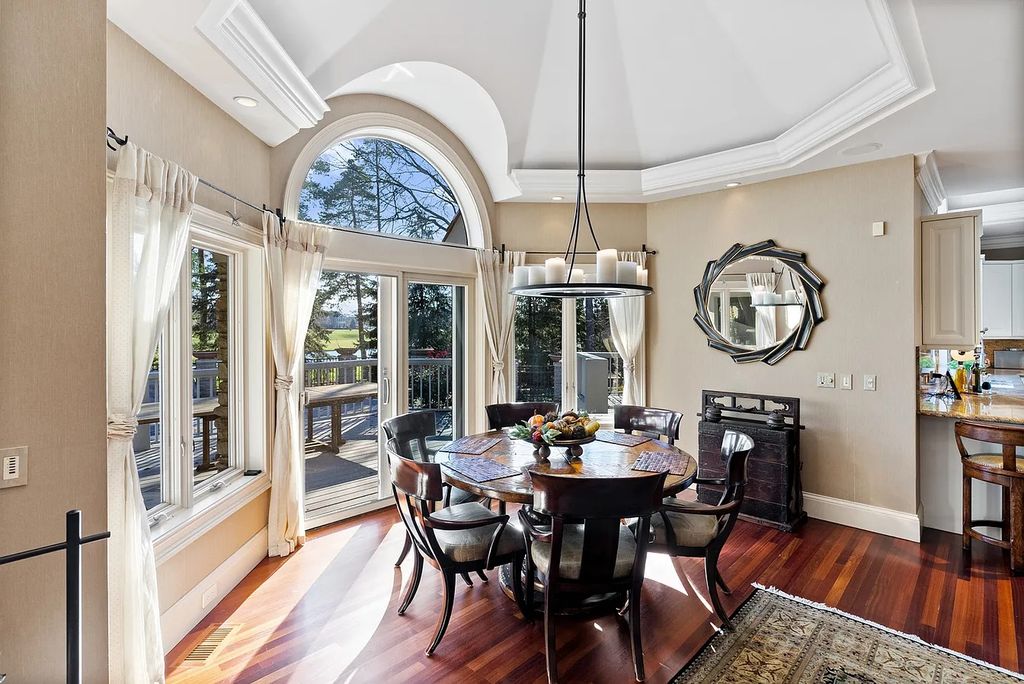 Magnificent $3.579M Residence in North Barrington, IL Offers Enchanting Entertainment Spaces and a Peaceful Sanctuary for Relaxation