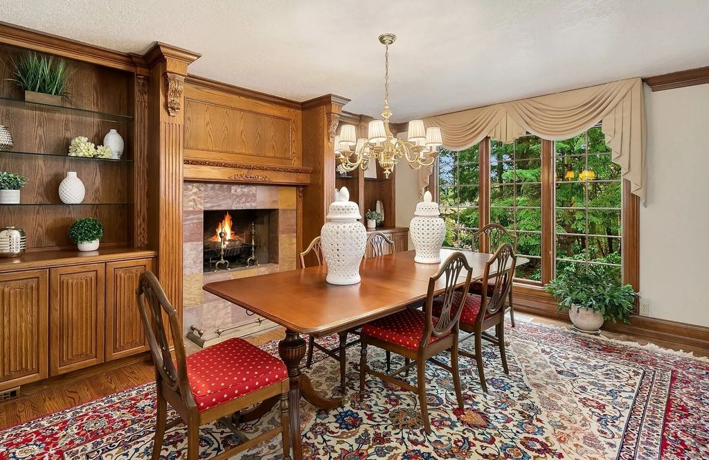 Magnificent Tudor-Style Estate in Bellevue, WA with Stunning Architecture Features, and Quality Craftsmanship Listed at $4.2M