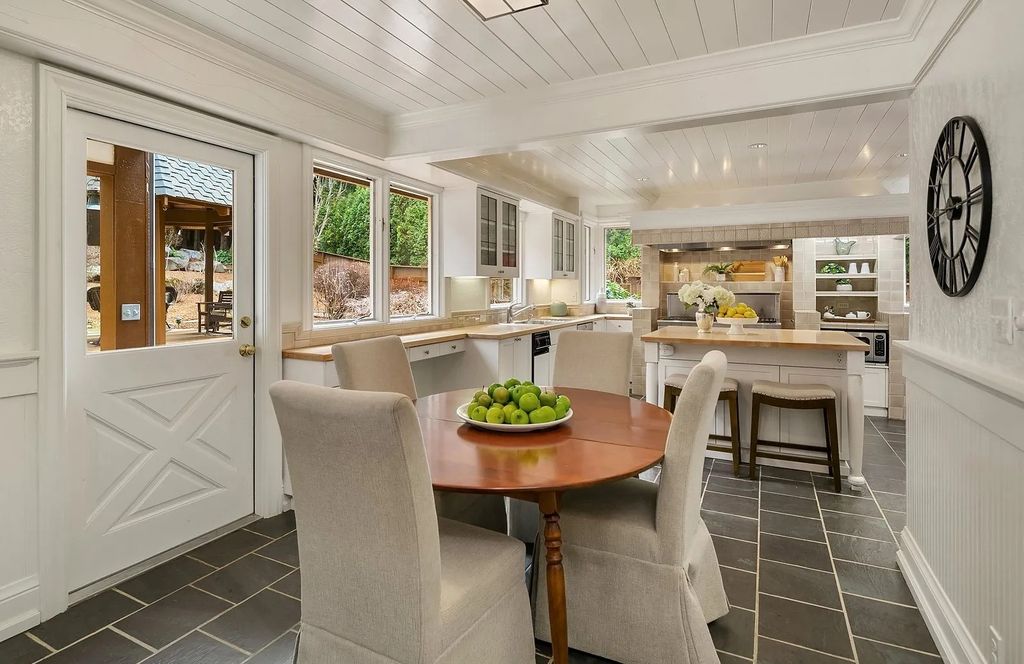 Magnificent Tudor-Style Estate in Bellevue, WA with Stunning Architecture Features, and Quality Craftsmanship Listed at $4.2M