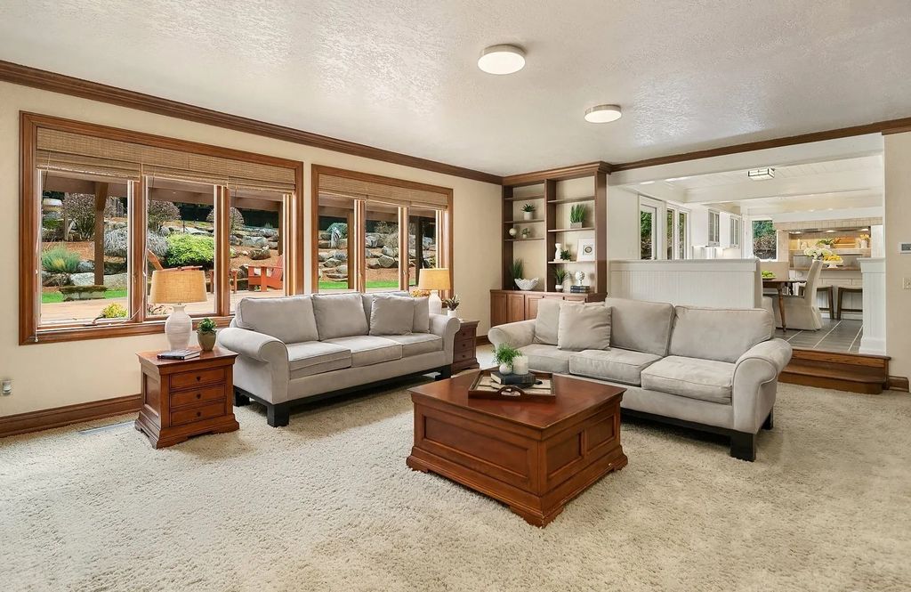 Magnificent Tudor-Style Estate in Bellevue, WA with Stunning Architecture Features, and Quality Craftsmanship Listed at $4.2M