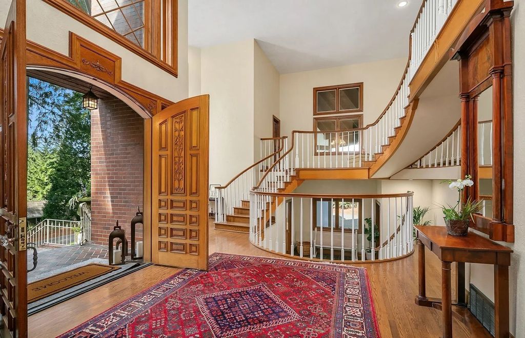 Magnificent Tudor-Style Estate in Bellevue, WA with Stunning Architecture Features, and Quality Craftsmanship Listed at $4.2M