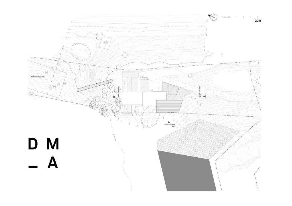 Mahuika House with spaces extend over the pool below by Daniel Marshall 5