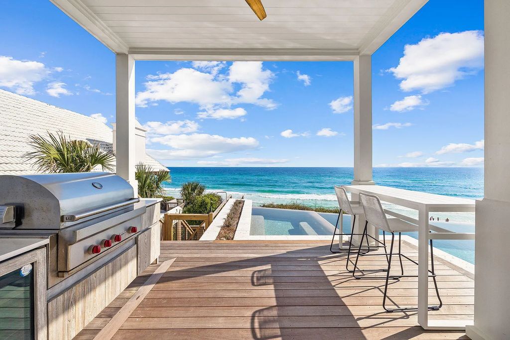 Discover an extraordinary legacy estate in 8364 E County Highway 30a, Inlet Beach, Florida featuring 9 bedrooms, 10 baths, and 7,966 sqft of living space with impeccable coastal design by Allison Ramsey and interiors by Erika Powell at Urban Grace Design.