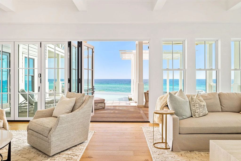 Discover an extraordinary legacy estate in 8364 E County Highway 30a, Inlet Beach, Florida featuring 9 bedrooms, 10 baths, and 7,966 sqft of living space with impeccable coastal design by Allison Ramsey and interiors by Erika Powell at Urban Grace Design.