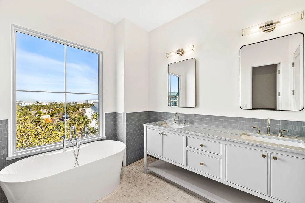 Discover an extraordinary legacy estate in 8364 E County Highway 30a, Inlet Beach, Florida featuring 9 bedrooms, 10 baths, and 7,966 sqft of living space with impeccable coastal design by Allison Ramsey and interiors by Erika Powell at Urban Grace Design.
