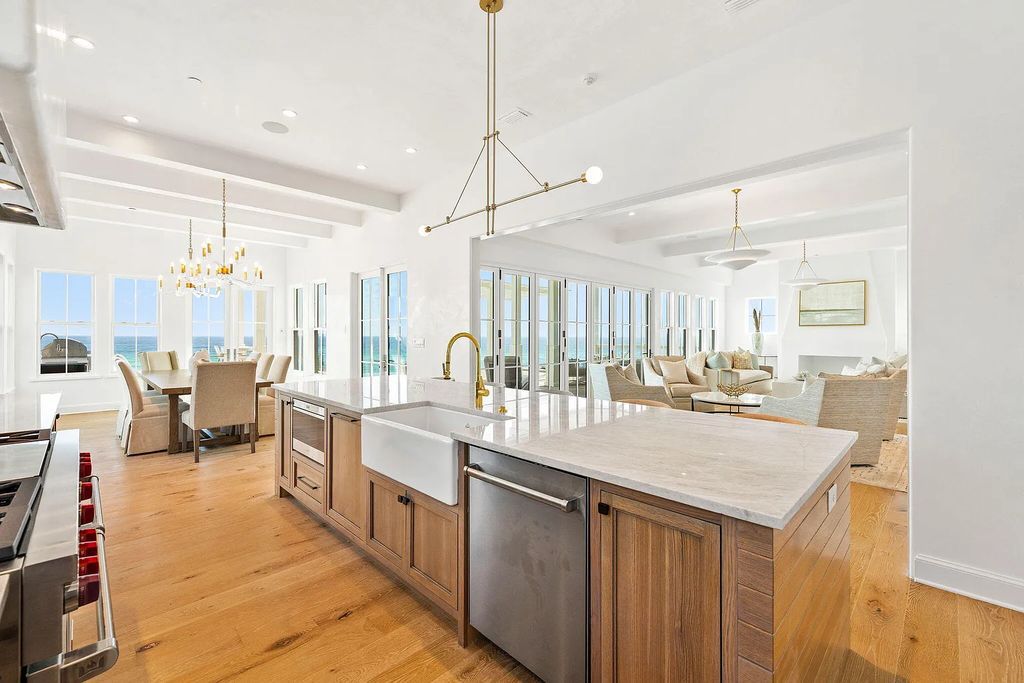 Discover an extraordinary legacy estate in 8364 E County Highway 30a, Inlet Beach, Florida featuring 9 bedrooms, 10 baths, and 7,966 sqft of living space with impeccable coastal design by Allison Ramsey and interiors by Erika Powell at Urban Grace Design.