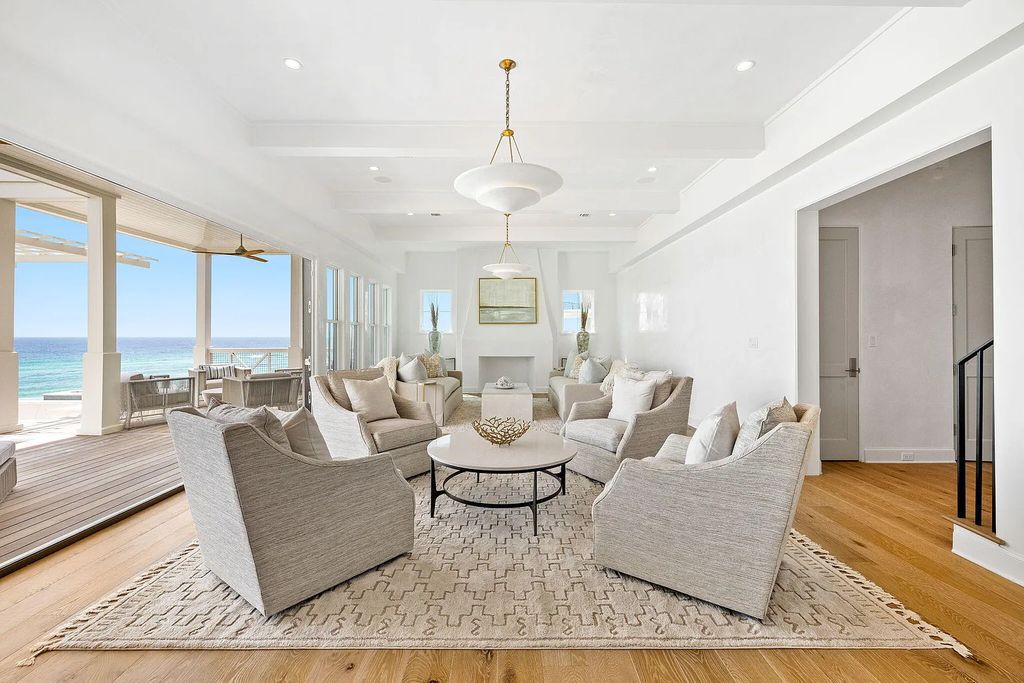 Discover an extraordinary legacy estate in 8364 E County Highway 30a, Inlet Beach, Florida featuring 9 bedrooms, 10 baths, and 7,966 sqft of living space with impeccable coastal design by Allison Ramsey and interiors by Erika Powell at Urban Grace Design.