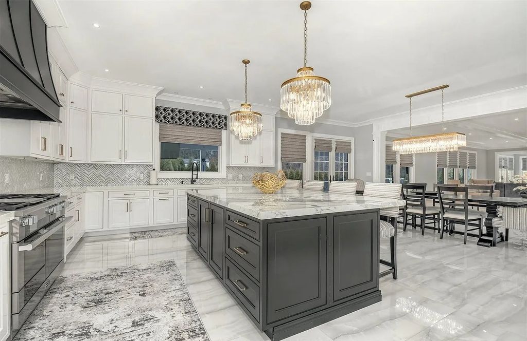 Mannetto Hill Manor! Magnificent Luxury Estate   in Huntington, NY for Sale at $5.971M, Overflowing with Elegant Amenities