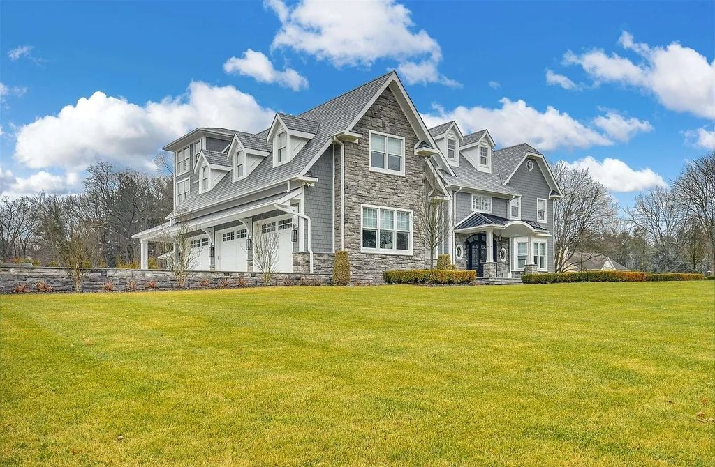 Mannetto Hill Manor! Magnificent Luxury Estate   in Huntington, NY for Sale at $5.971M, Overflowing with Elegant Amenities