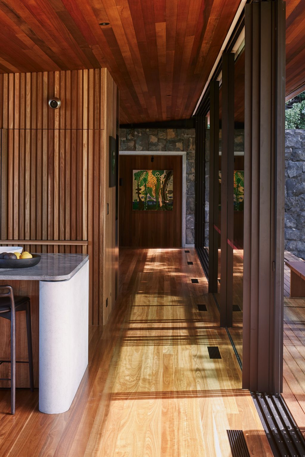 Omata Beach House offers breathtaking ocean views by Herbst Architects