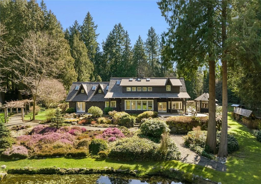 Priced at $4.2M, This Bainbridge Island Home Seamlessly Blends Modern Amenities With Serene Natural Surroundings