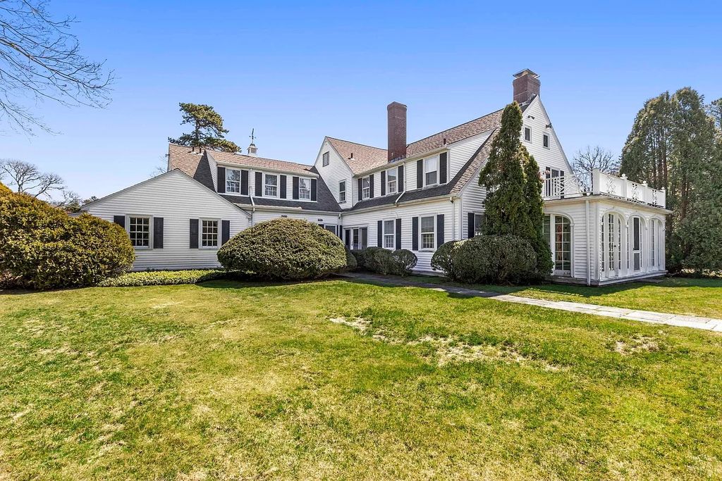 Private Compound with Manicured Lawns and Trees in Osterville, MA On the Market for $4.395M