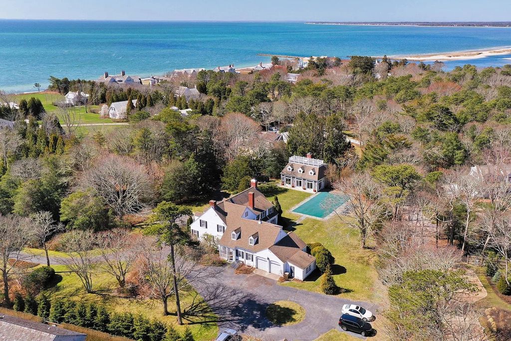 Private Compound with Manicured Lawns and Trees in Osterville, MA On the Market for $4.395M