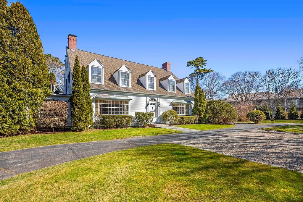 Private Compound with Manicured Lawns and Trees in Osterville, MA On the Market for $4.395M