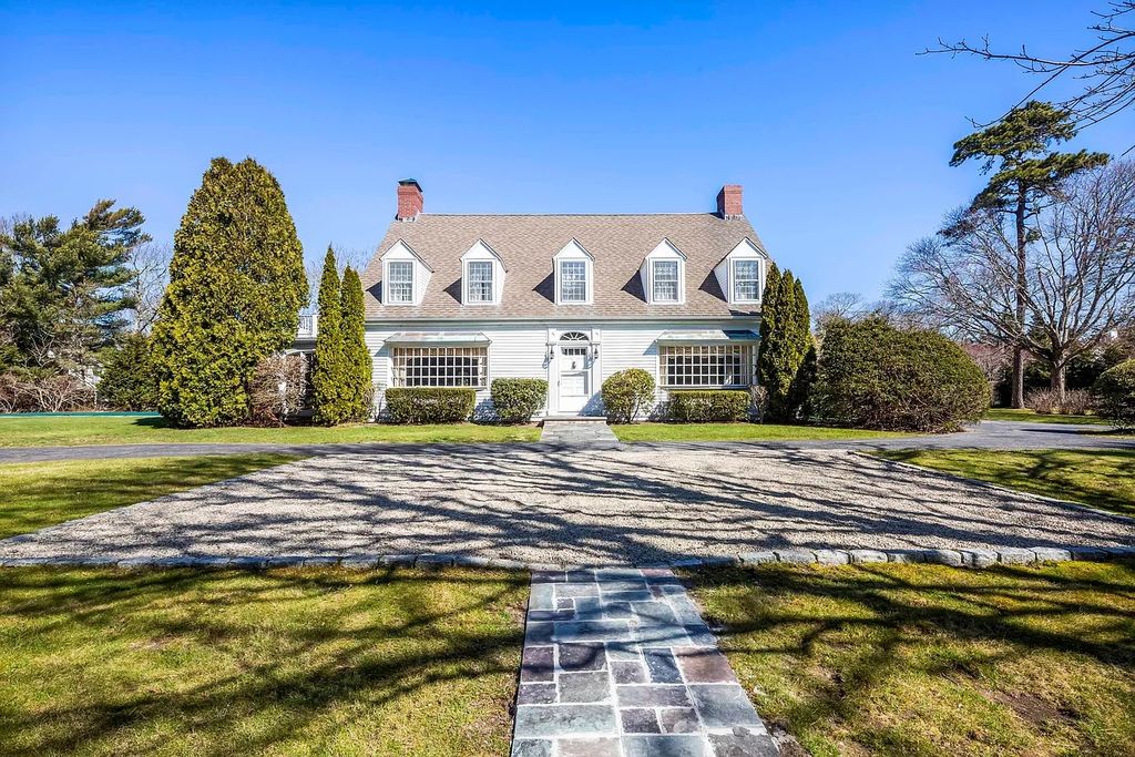 Private Compound with Manicured Lawns and Trees in Osterville, MA On the Market for $4.395M