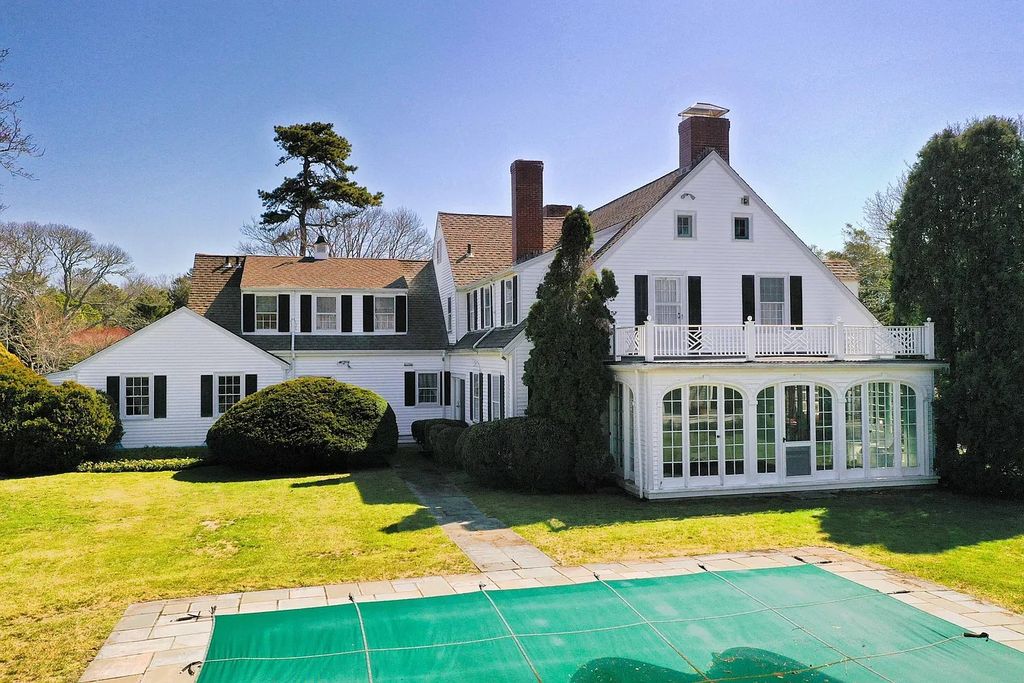 Private Compound with Manicured Lawns and Trees in Osterville, MA On the Market for $4.395M